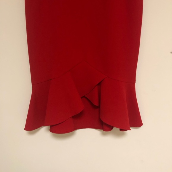 London - NWT - Red - Sleeveless Dress - size 4 - Picture 6 of 6